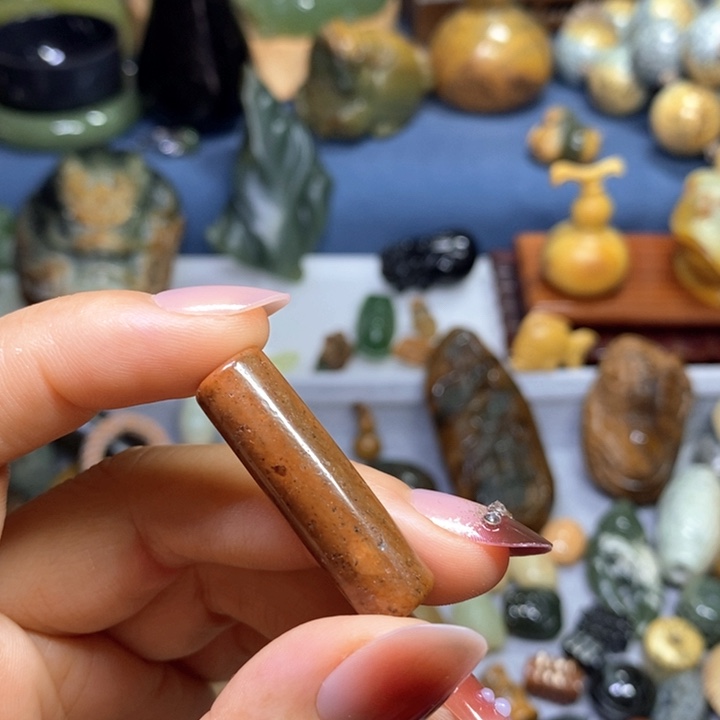 岫岩河磨玉（透闪石质玉）未镶嵌挂件