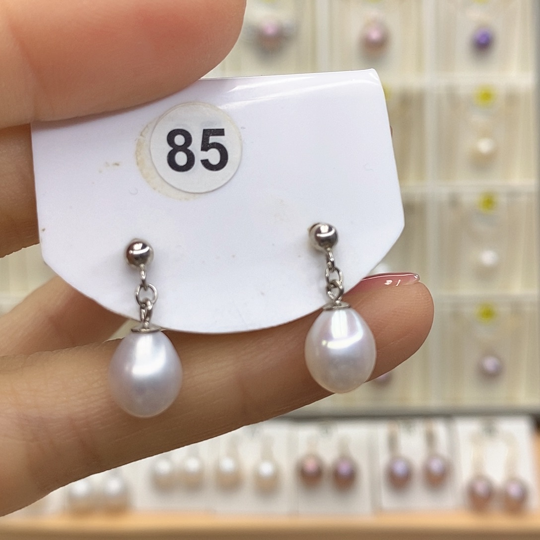 吊坠(赠链)淡水珍珠银S925镶嵌