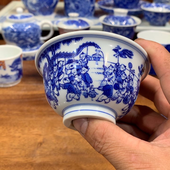 徐冬贵老师百子压手杯