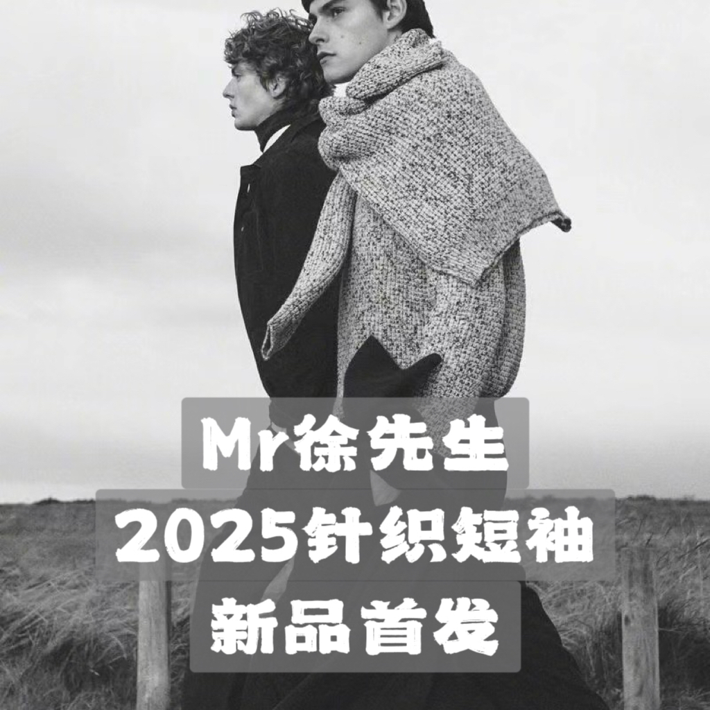 【徐先生】25年首发夏季新款奢品系列针织短袖POLO衫