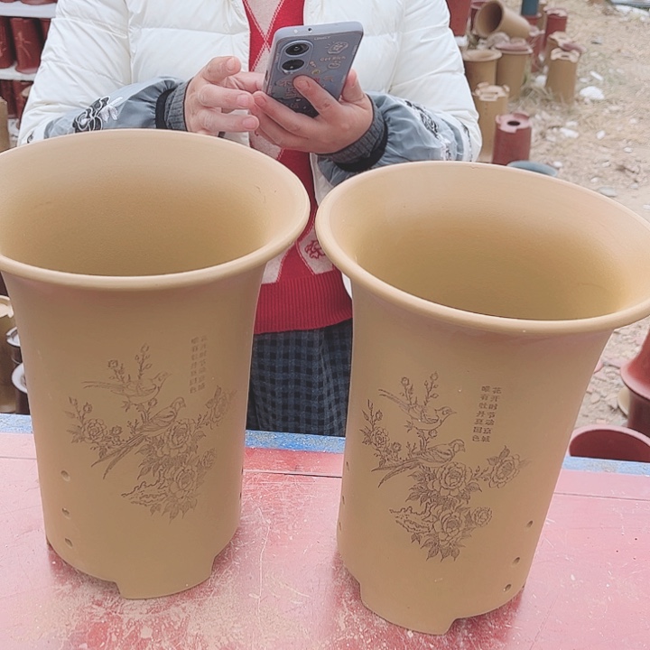 花盆紫砂宜兴紫砂精品花盆 