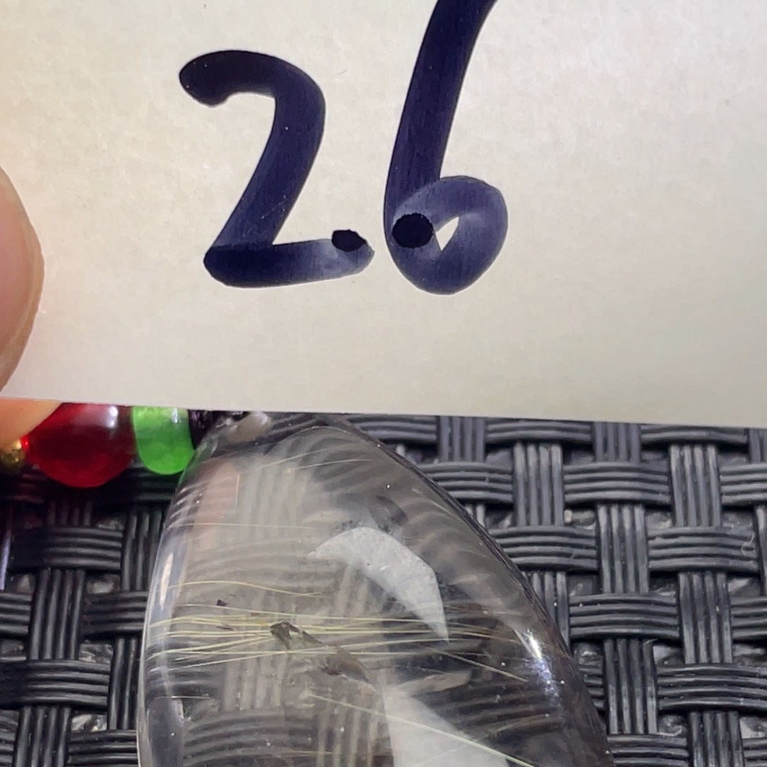 水晶水晶吊坠未镶嵌慈**士