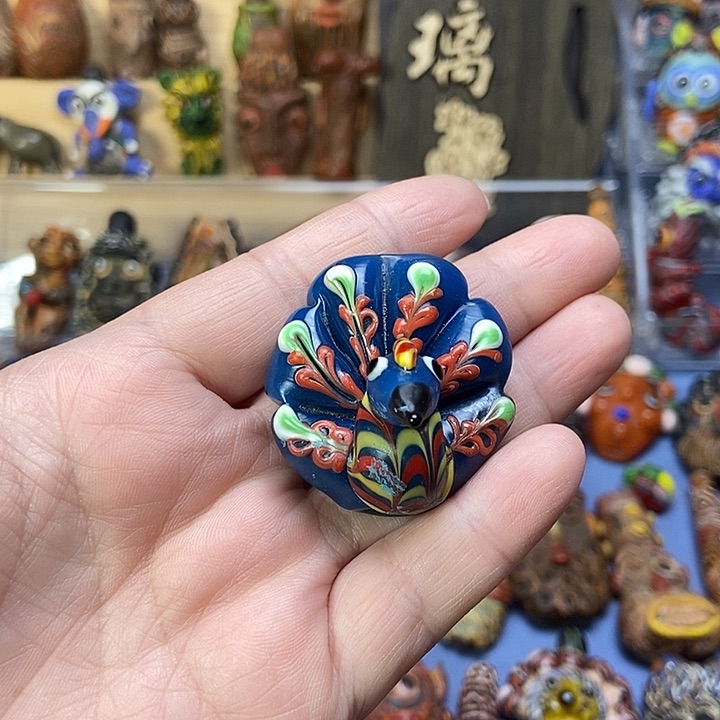 琉璃颈饰福利孔雀083