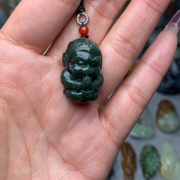 和田玉挂件未镶嵌