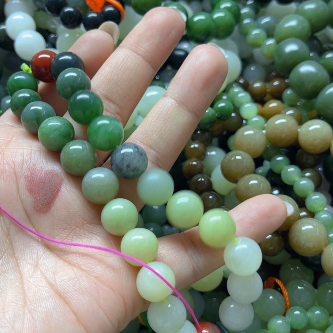 和田玉手链未镶嵌