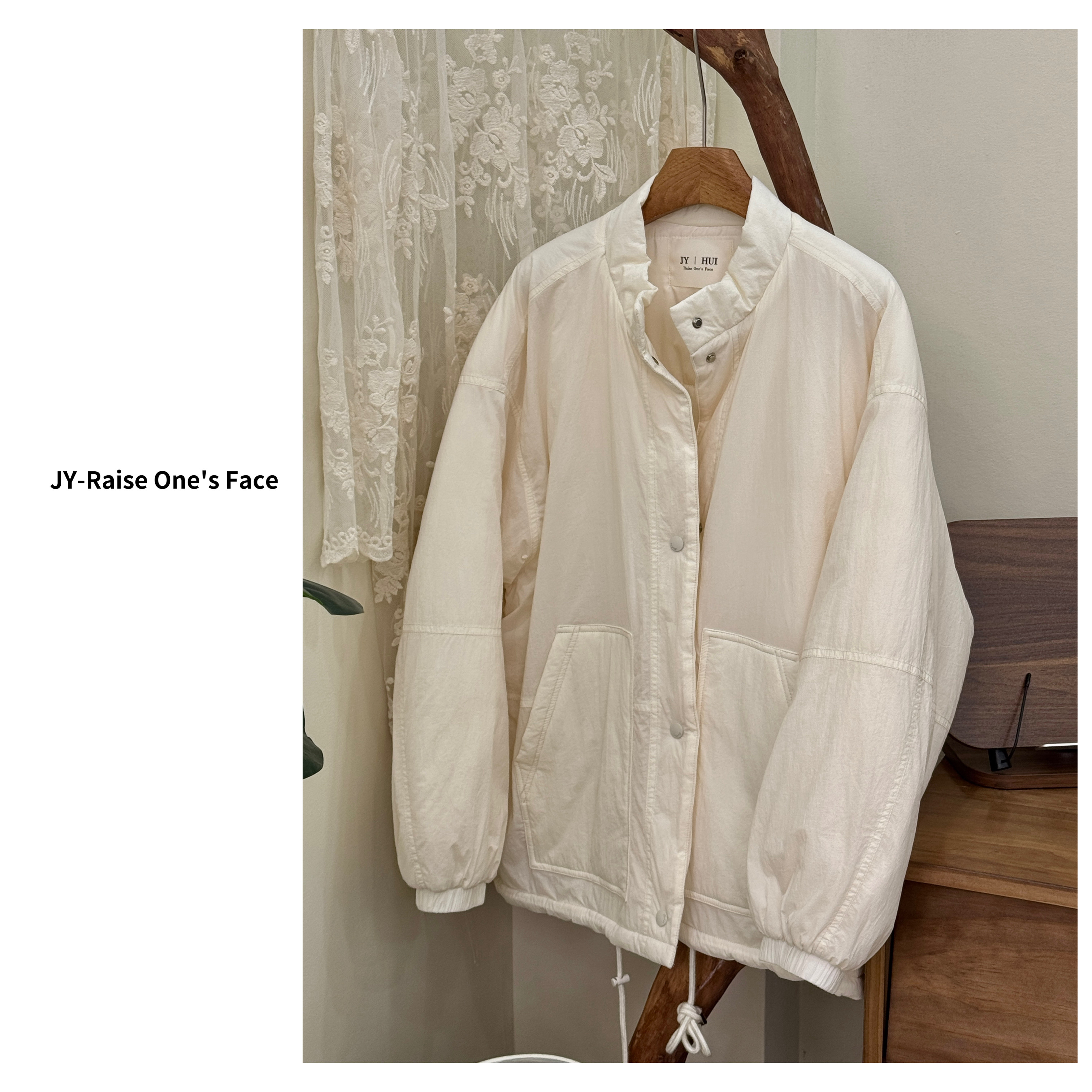 “闲逸” -沙面质感日系棉服 3161