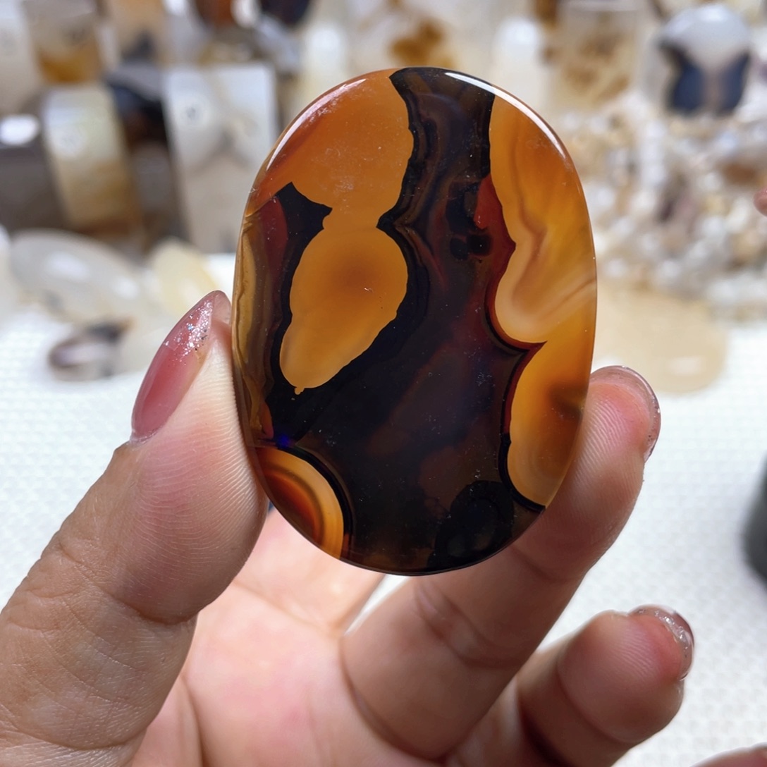 玛瑙/玉髓未镶嵌颈饰