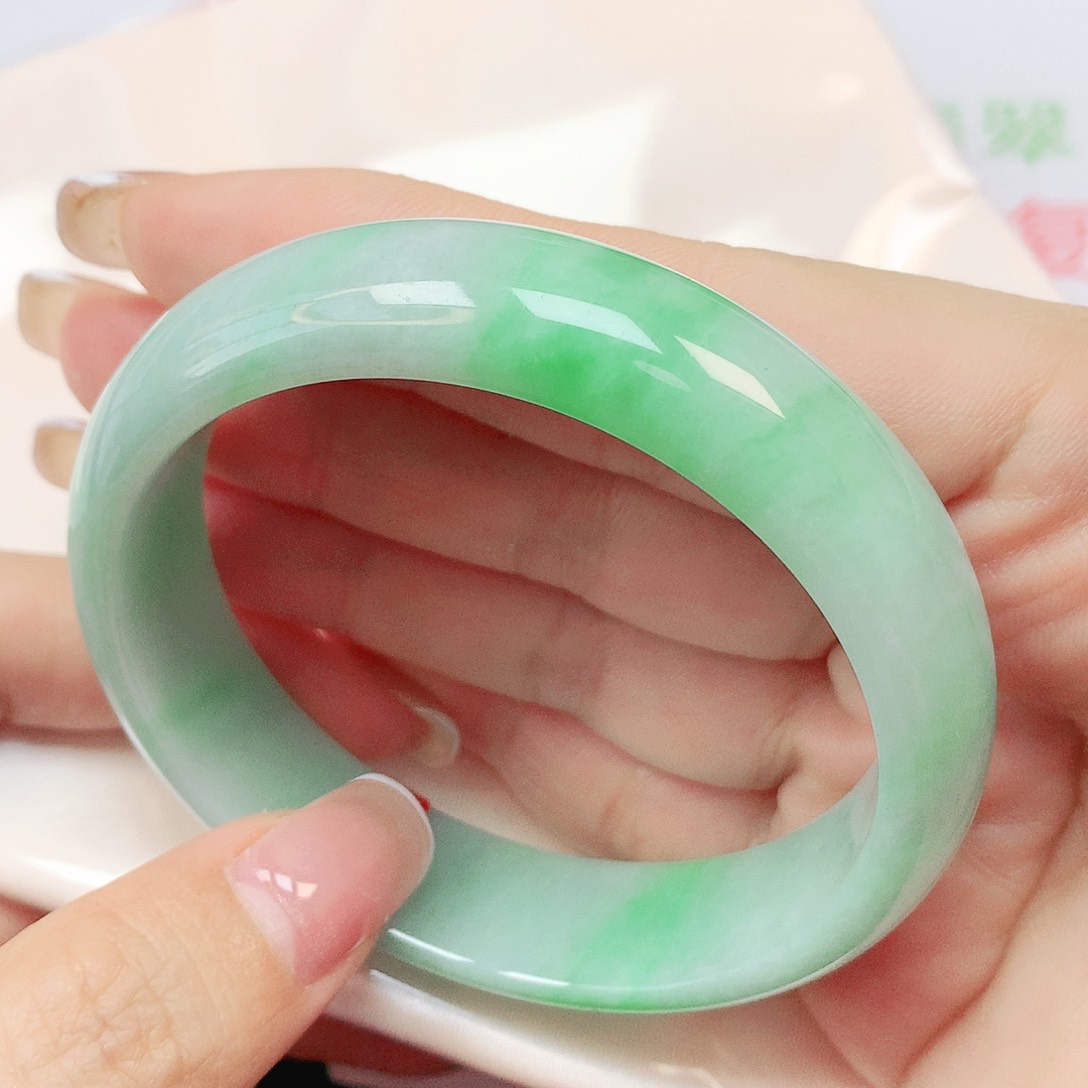 未镶嵌手镯翡翠抖音013