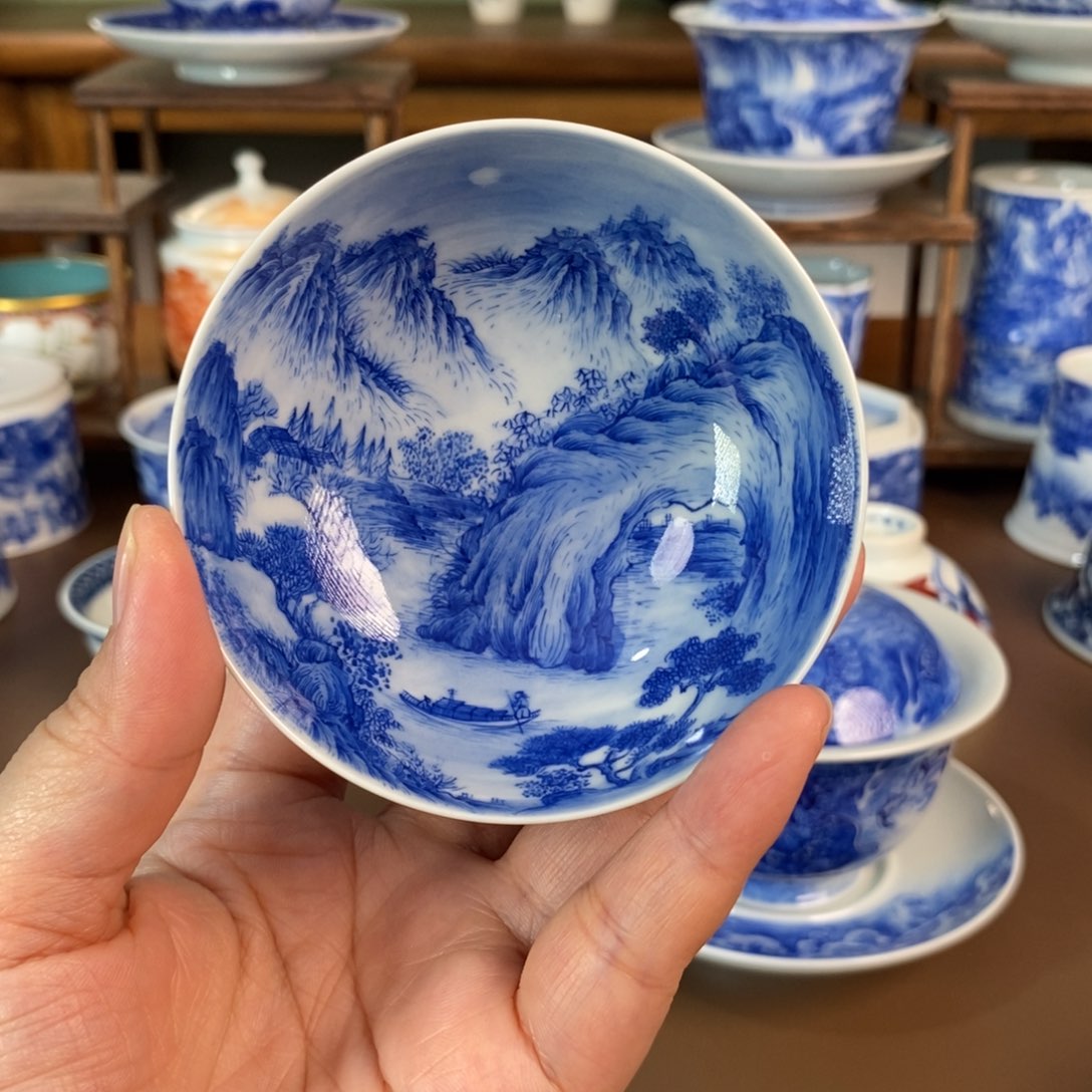 景德镇陶瓷手工手绘