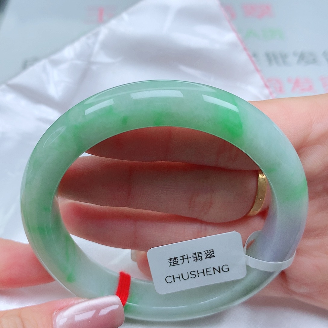 翡翠手镯未镶嵌55 56 55 56