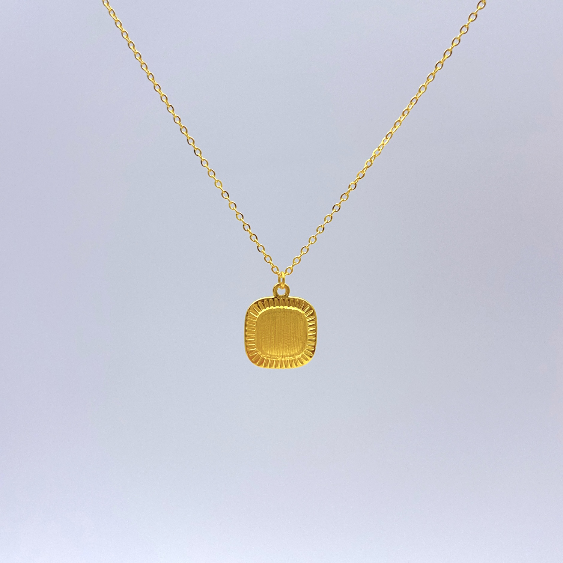 SUNFEEL/赛菲尔黄金足金999拉丝方块黄金套链5G精工12.1mm流行