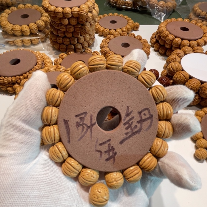 ****北桃核手串5文玩桃核手串直播