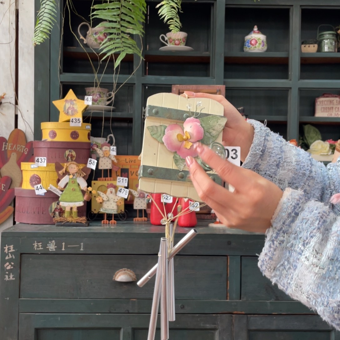 木质圣诞月福老货玩具中古风默认微损