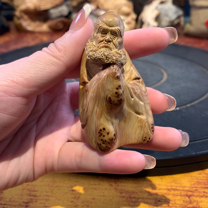 柏木（崖柏）根雕摆件