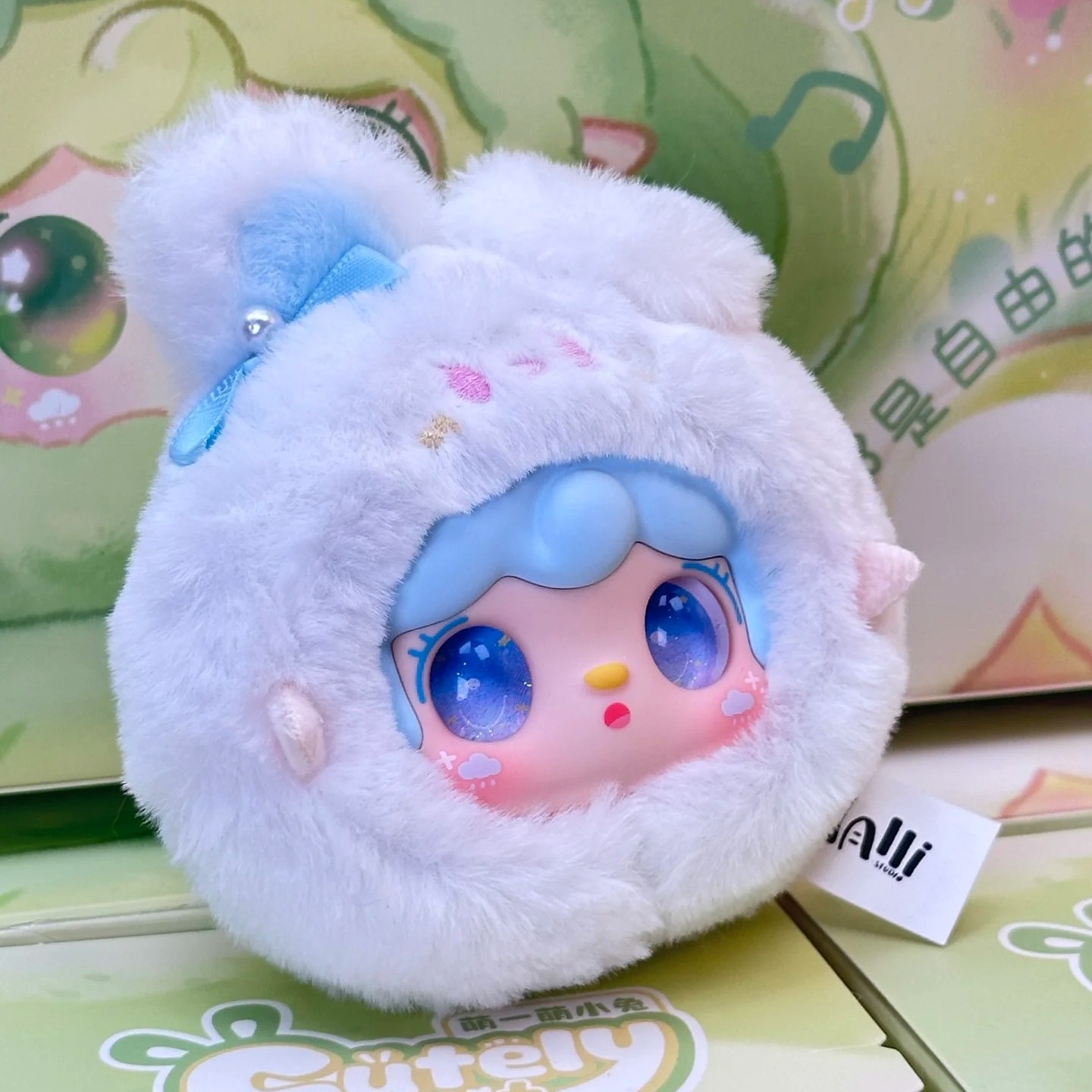 【代拆】yooki氧氧萌一萌小兔毛绒盲盒潮玩