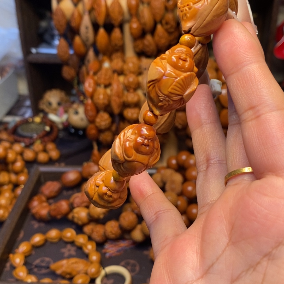 手串/手链橄榄核微上色特价
