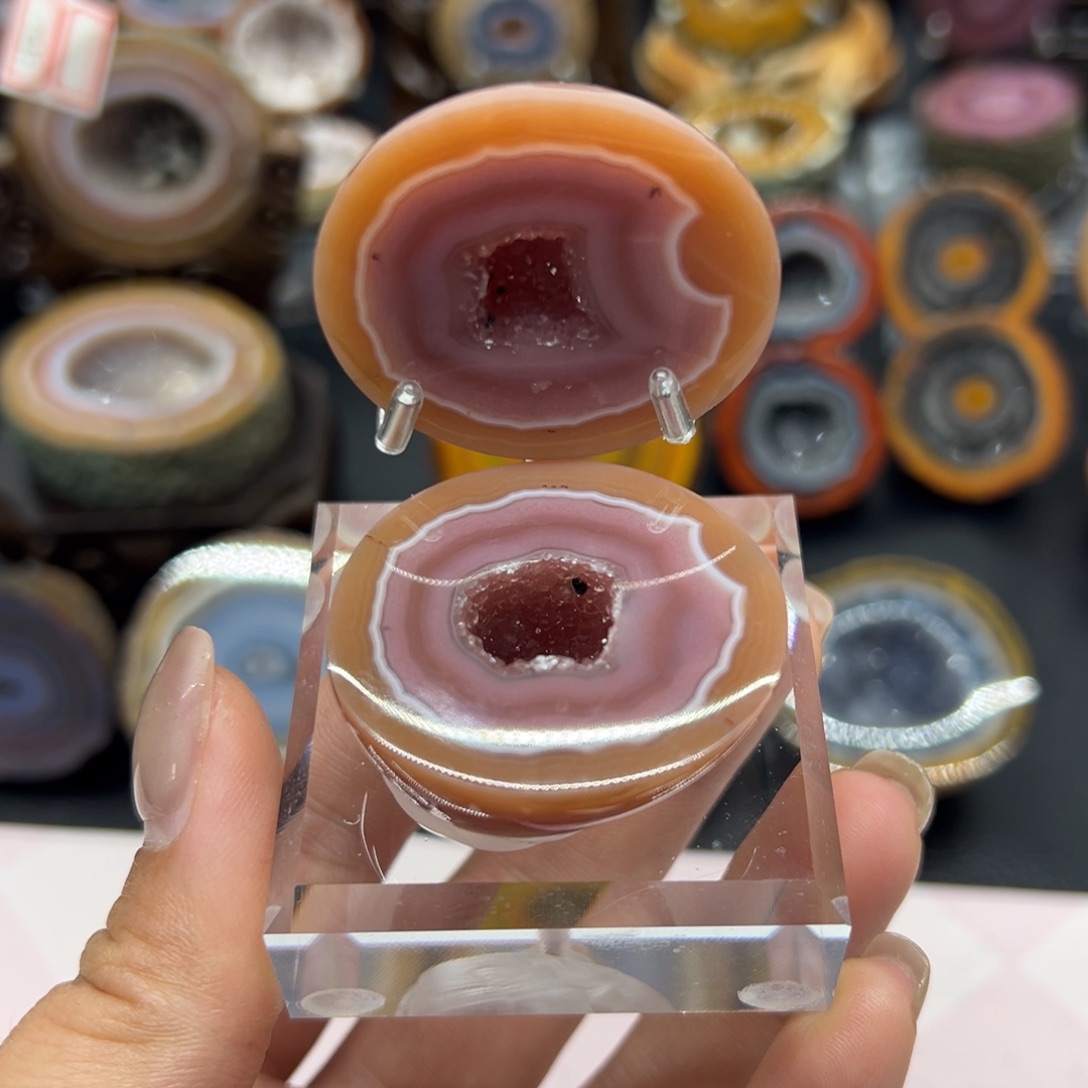 玛瑙/玉髓未镶嵌摆件