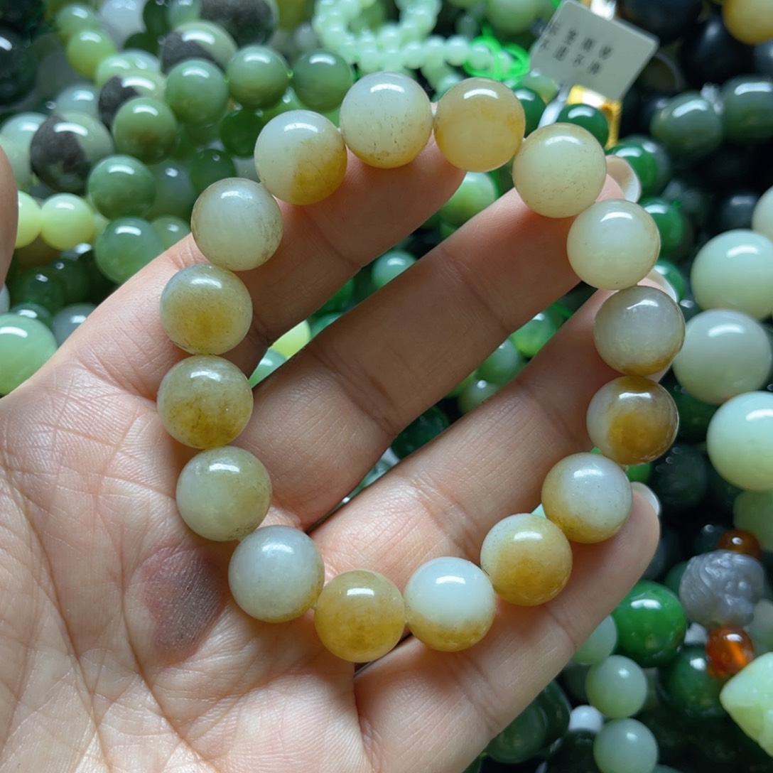 和田玉手链未镶嵌