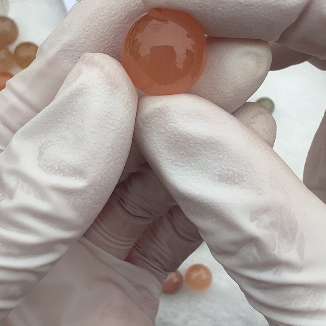 兔毛13mm打孔定制不退换未镶嵌水晶嗯***5