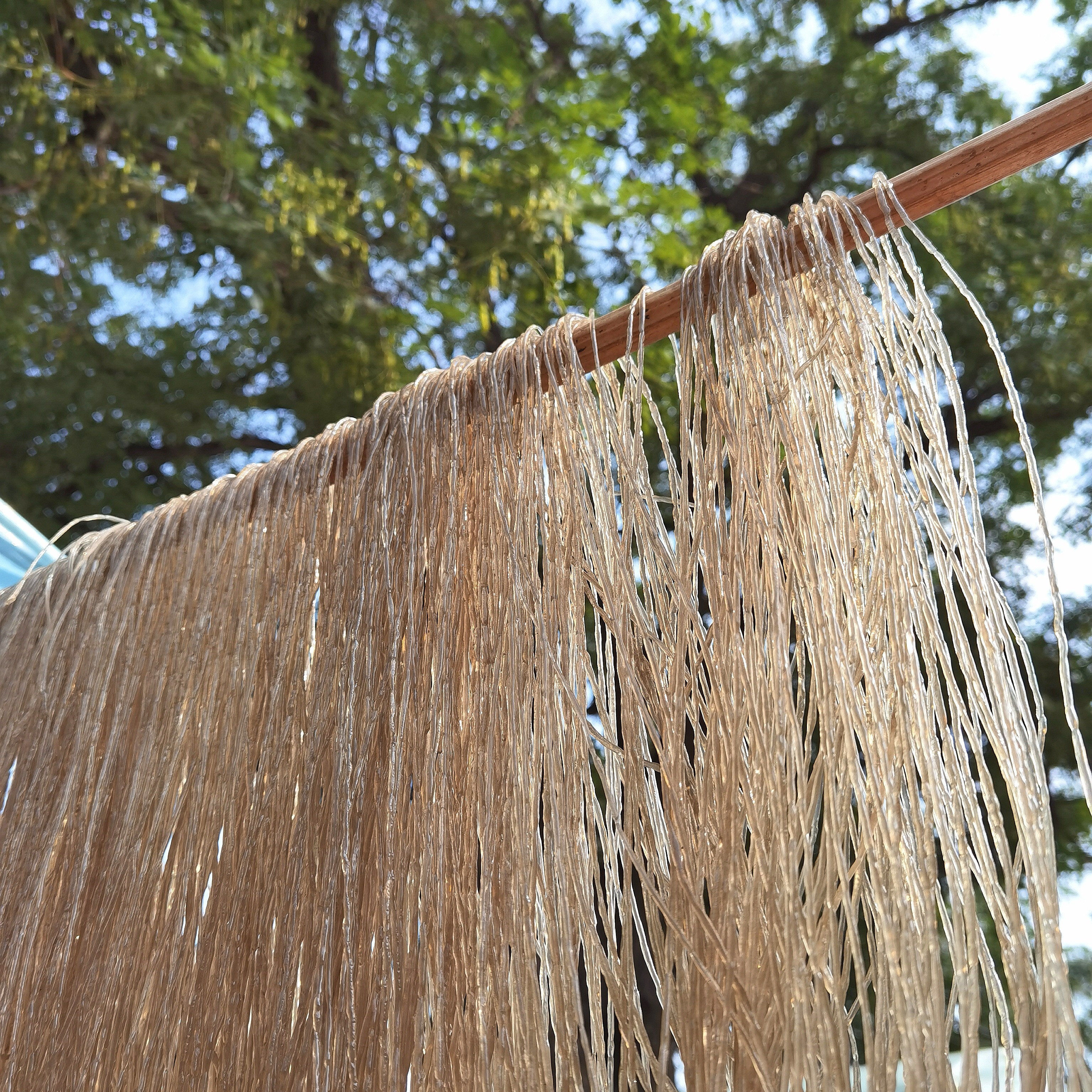 25年陕西农家制作红薯粉条