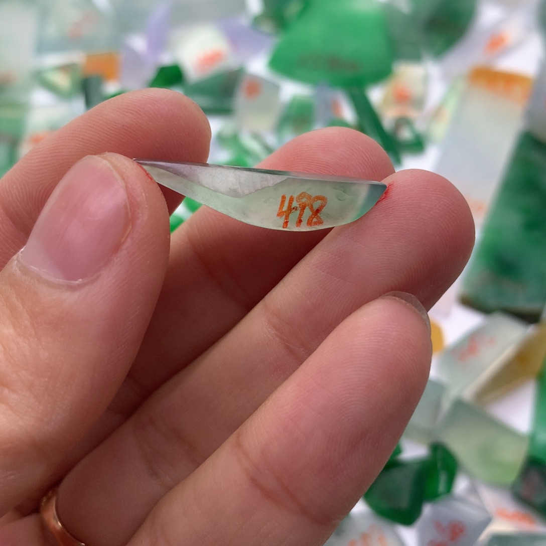 定制翡翠未镶嵌天然缅甸翡翠吊坠挂件