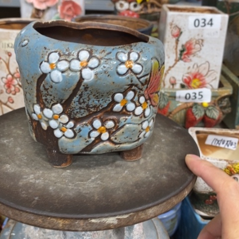 【闪购商品】红陶粗陶材质多肉花盆