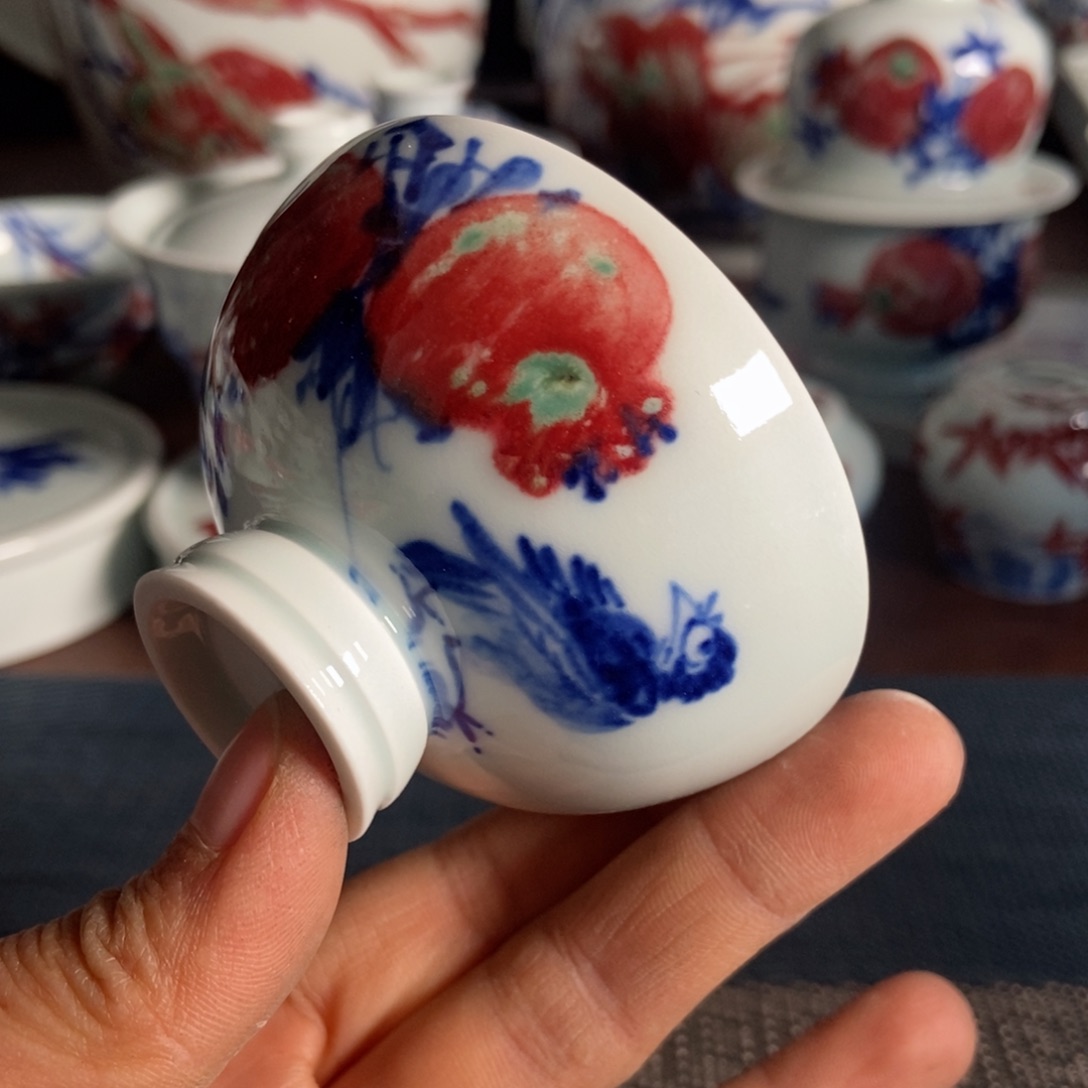 陶摆件景德镇的陶瓷艺术微瑕