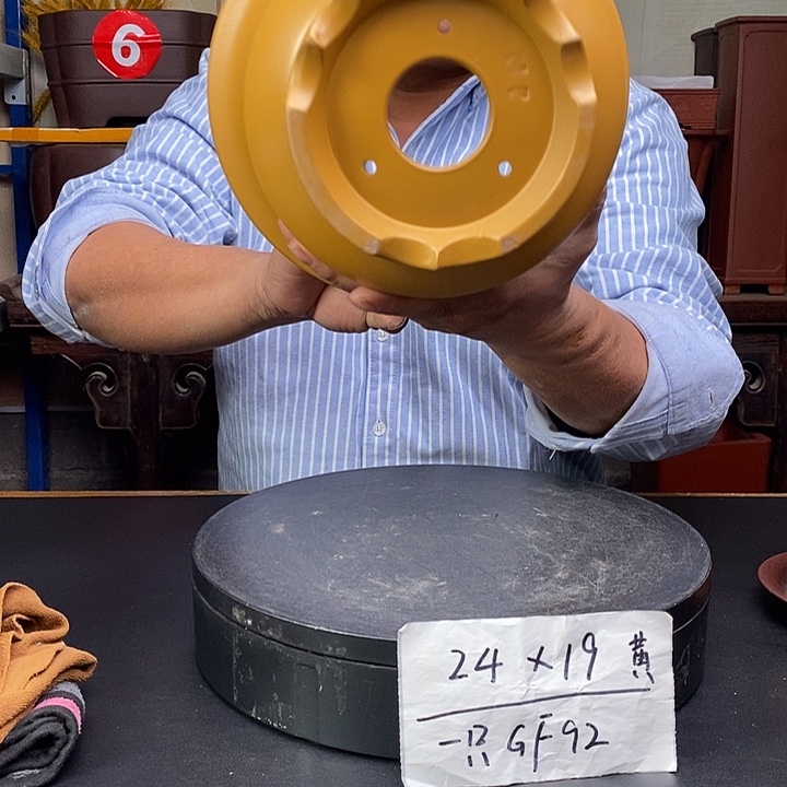 紫砂花盆货号一只GF92