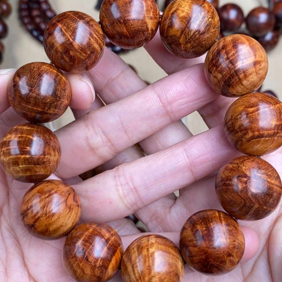 黄花梨/降香黄檀手串/手链20