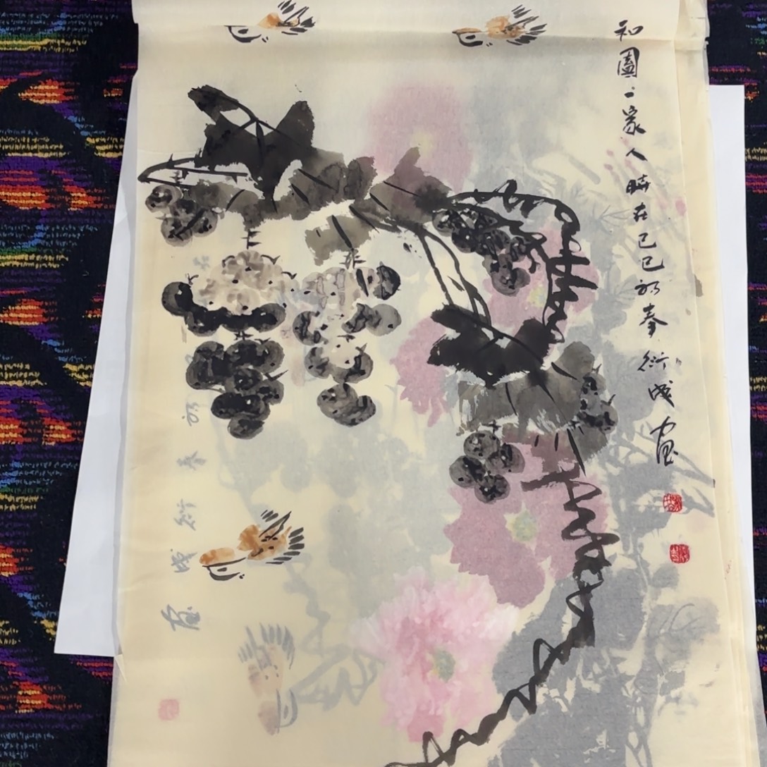 国画国画老师作品刘