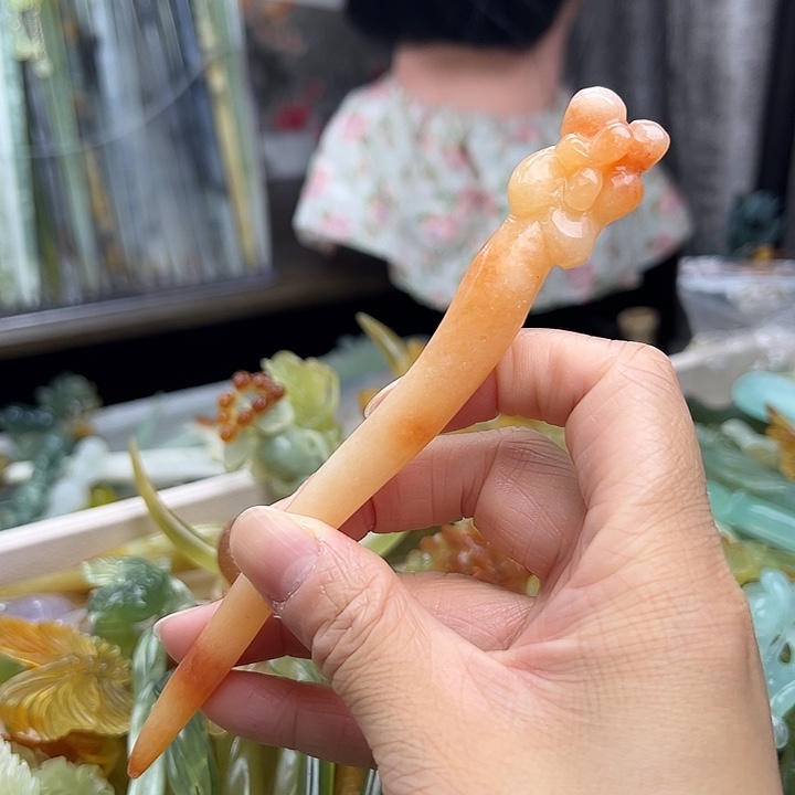 石英质玉未镶嵌发饰