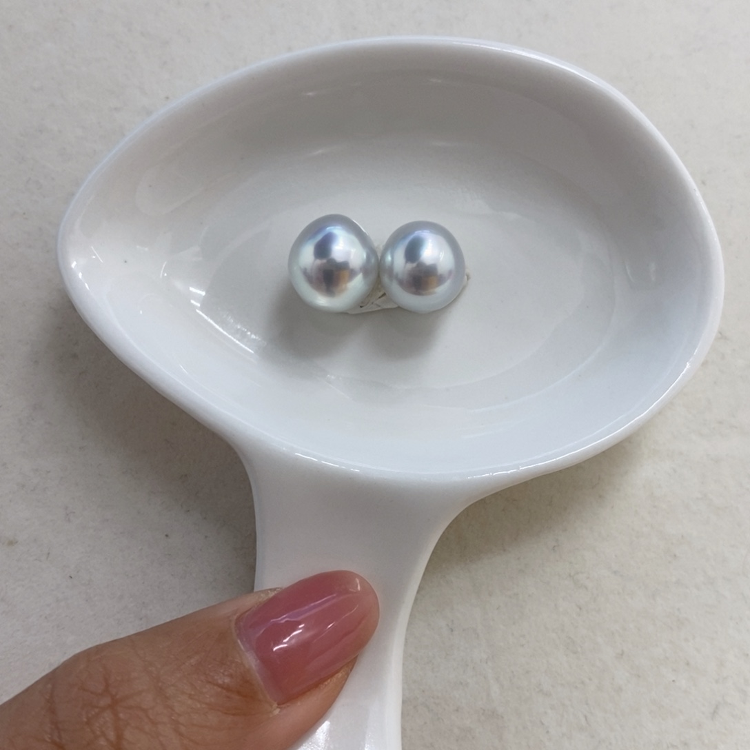 未镶嵌裸珠海水珍珠竹**青12➕