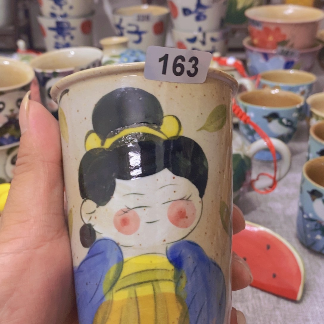 摆件景德镇陶瓷杯子