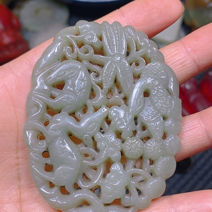 吊坠白玉菩提精选