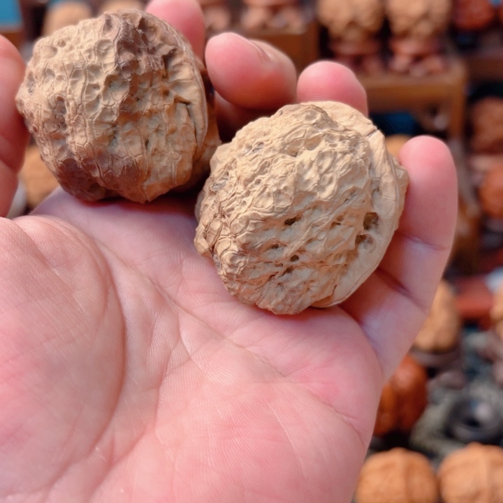 文玩核桃把件望****料乾坤