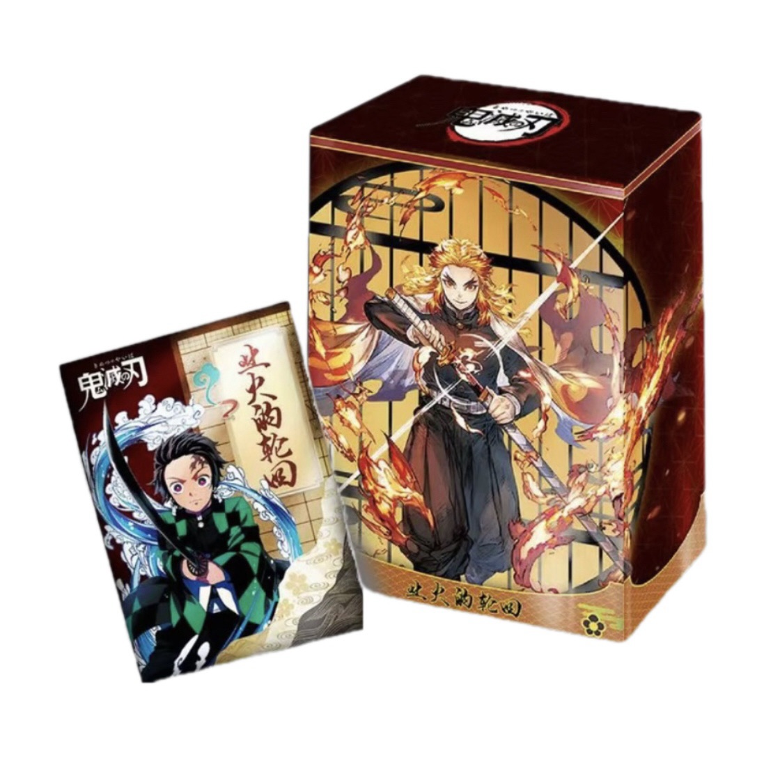 【平拆】视界文创鬼灭之刃色纸 收藏卡牌 雪饼