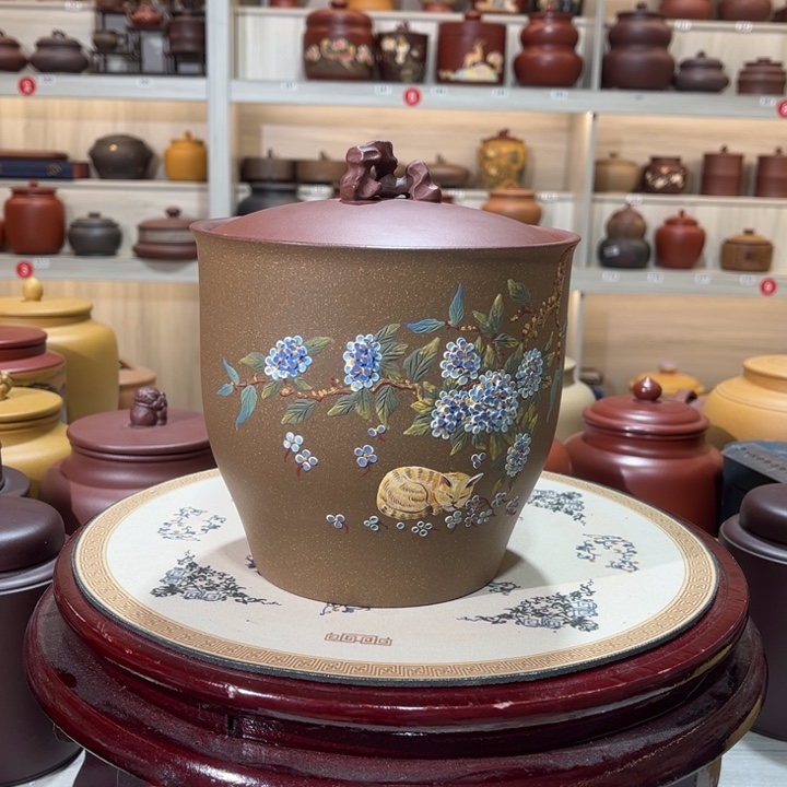 茶叶罐紫砂茶叶罐