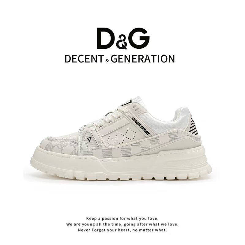 032秋季板鞋透气时尚低帮男女百搭小白鞋休闲鞋隐形内增高潮鞋