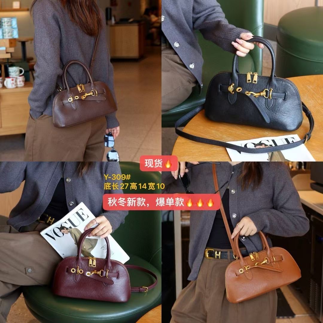 【琳子推荐】新款时尚百搭小众手提单肩斜挎女包309