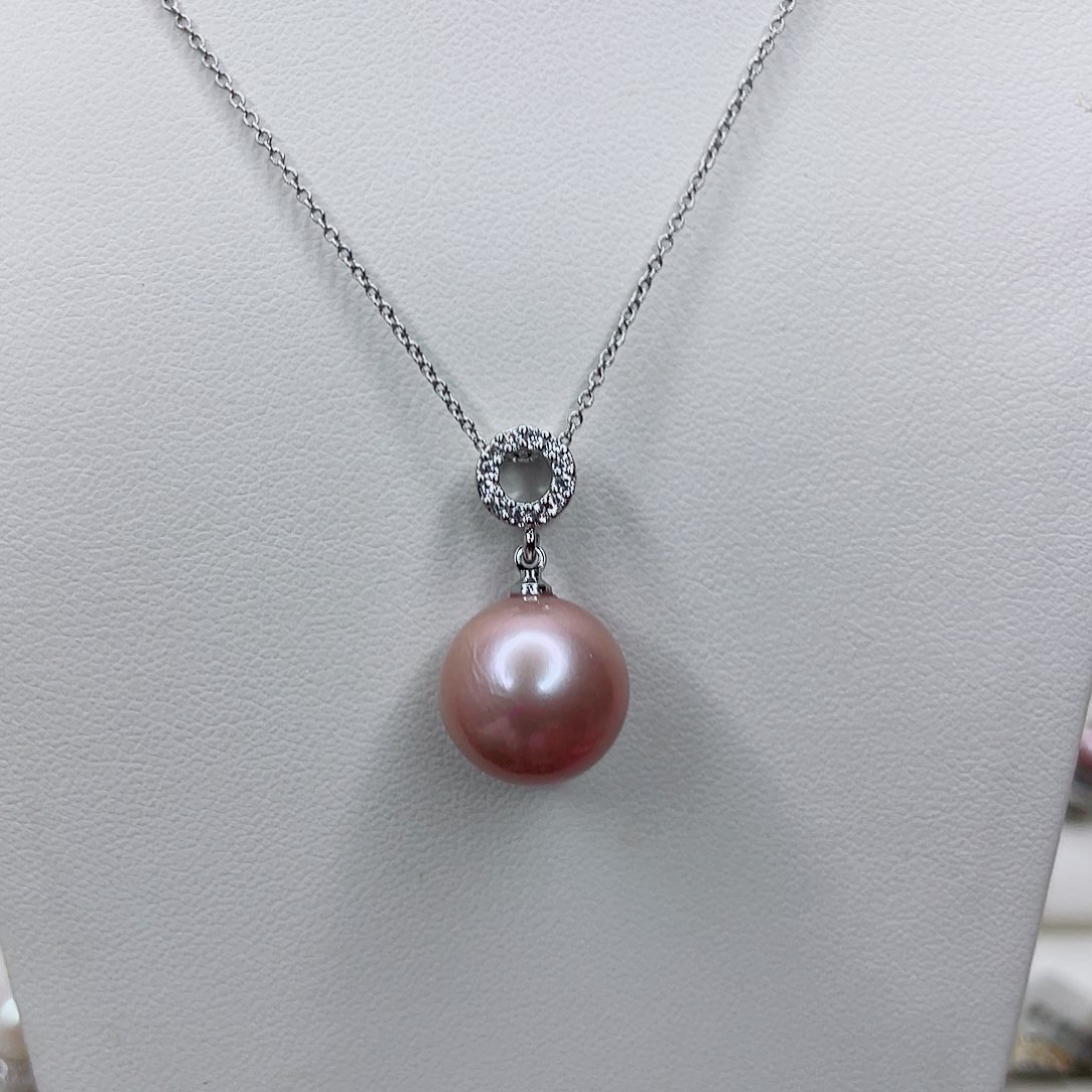 淡水珍珠吊坠(赠链)未镶嵌