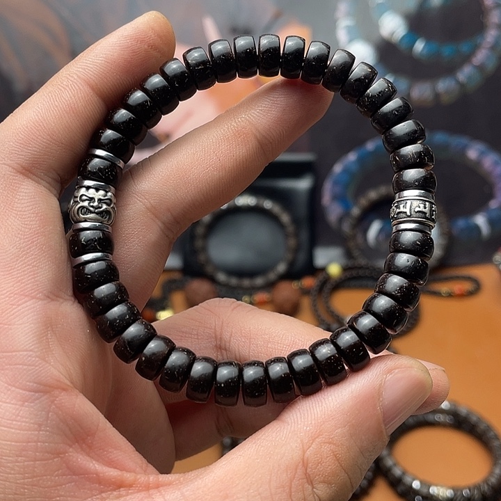 椰蒂手串9药片吞金兽上上签