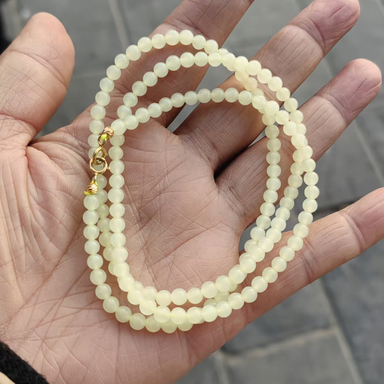 和田玉黄口卡4项链，手链。