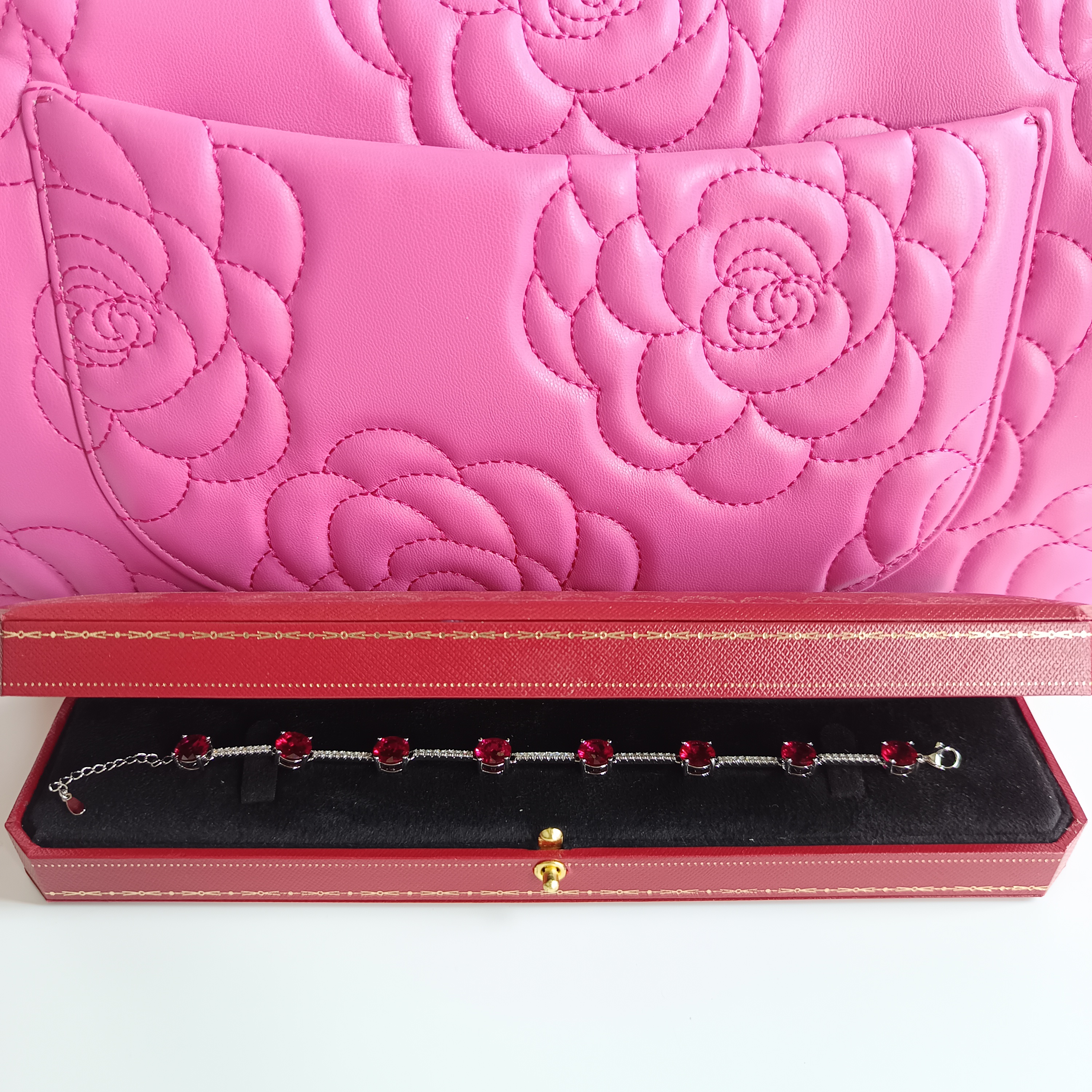 2792红手链--红--精工红手链手镯赠礼盒shouz