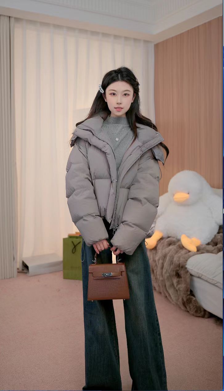  短款女士气质时尚休闲女装保暖短款百搭女款韩版宽松