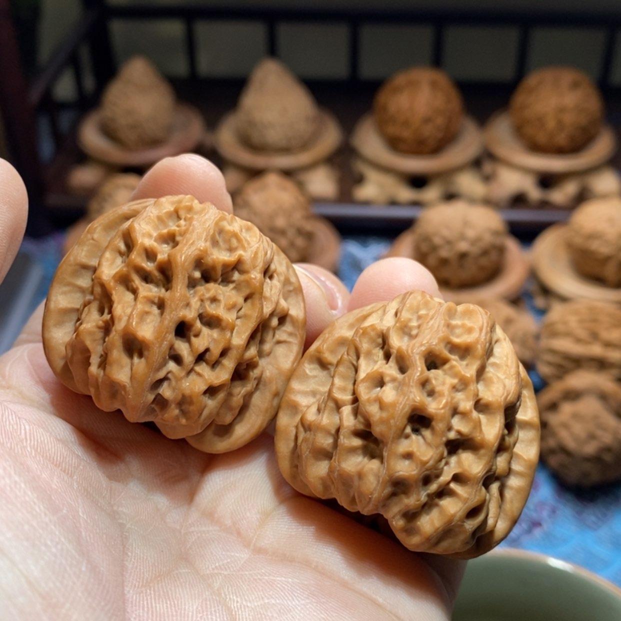 【闪购商品】文玩核桃吊坠金钟