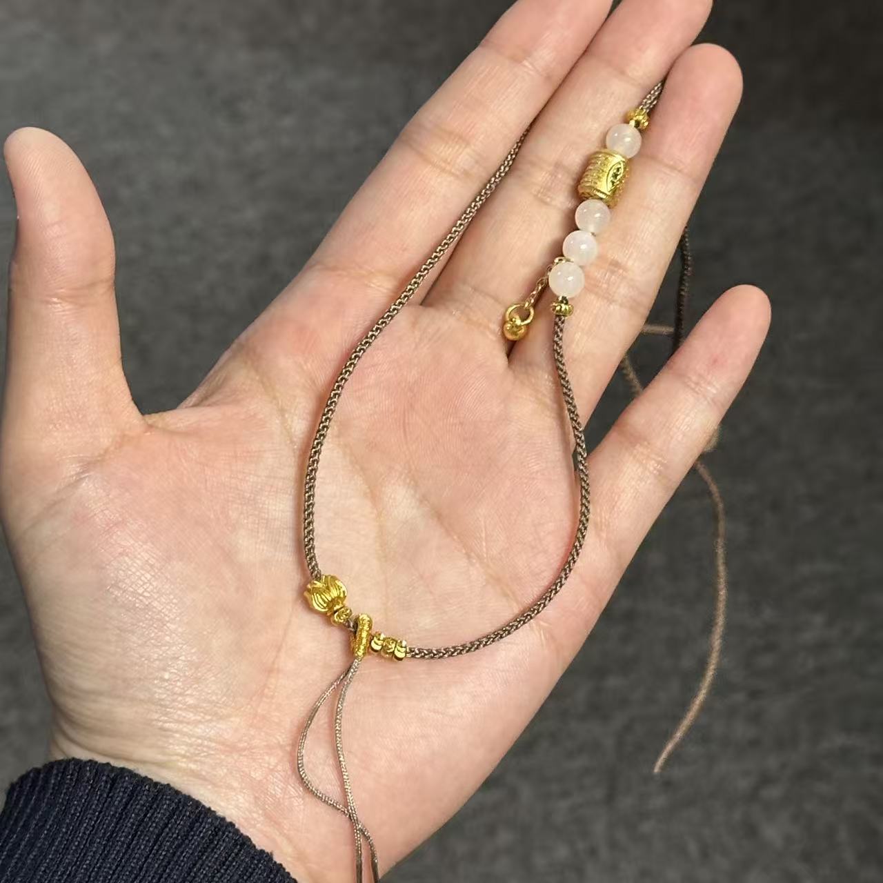 【香掌柜】白玉项链绳【发一件】