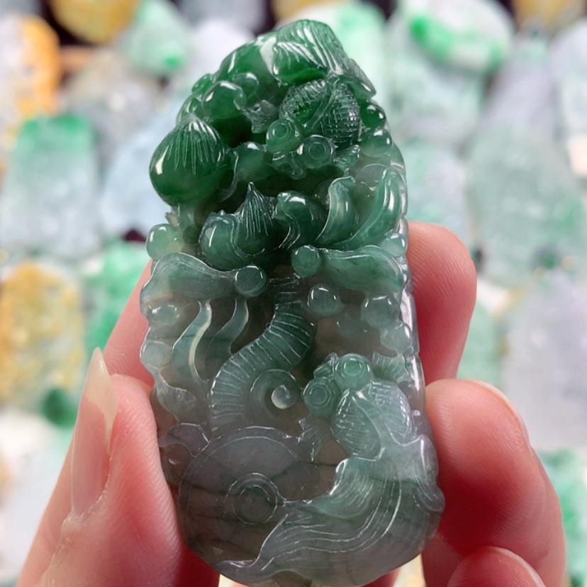 【闪购商品】翡翠吊坠(不含链)未镶嵌