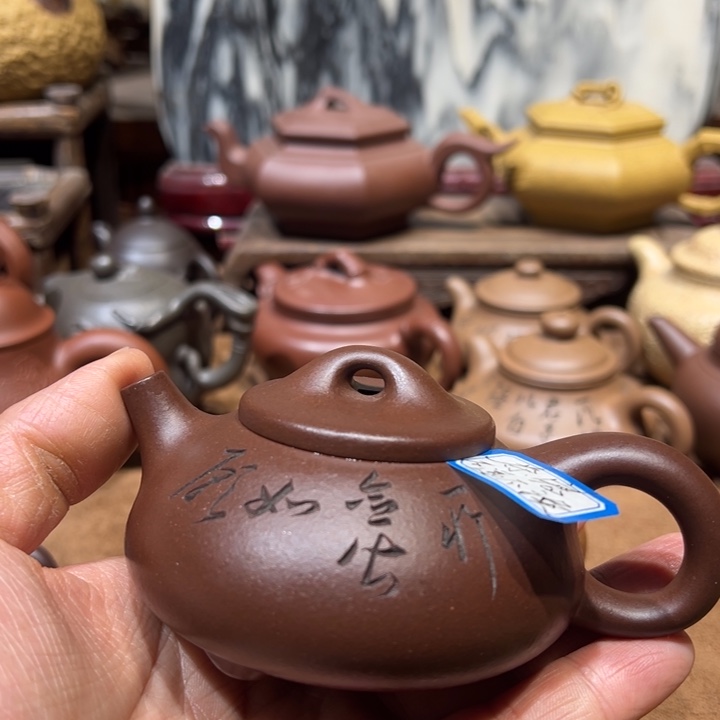 紫砂茶壶大*宜兴紫砂
