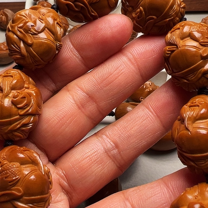 手串/手链橄榄核八方来财