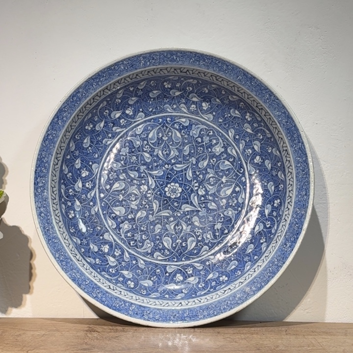 味***老陶摆件青花瓷器摆件现代工艺品